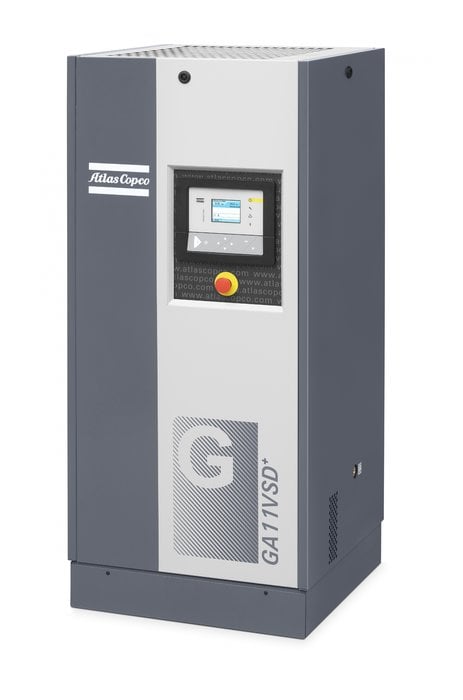 GA VSD+: Atlas Copco führt Kompaktkompressor-Technologie mit bahnbrechender Energieeffizienz ein